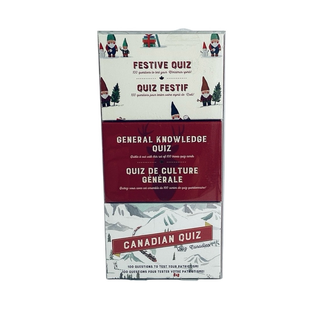 💚 FREE with any purchase ⭐️ Indigo 3pc. Quiz Game Set
